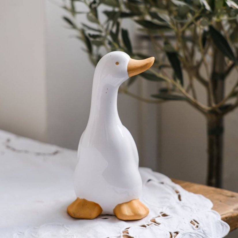 Keramická figurka husa 18 cm