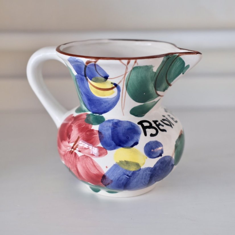Keramický malovaný džbán 15 cm