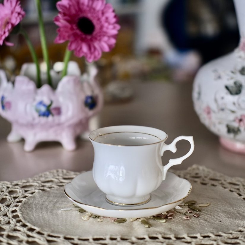 Porcelánový šálek s podšálkem Alt Regensburg