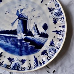 Závěsný talíř Delft 24 cm