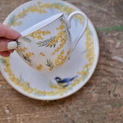 Porcelánový šálek s podšálkem Mimosa 200 ml