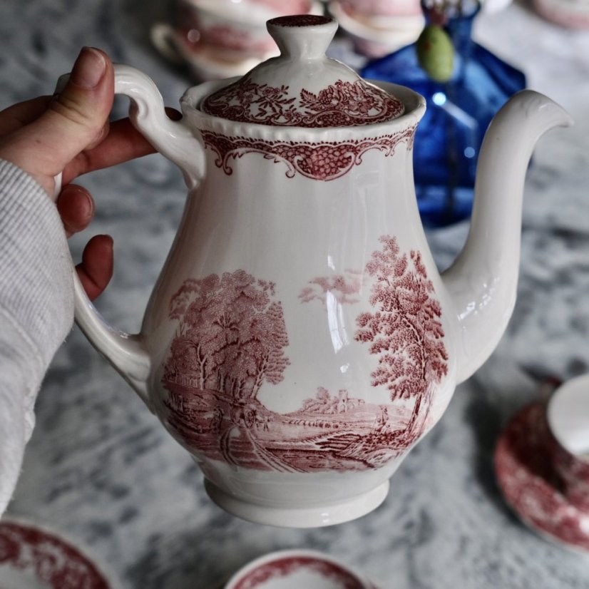 Kavová konvice 1,5 L Royal Tudor Ware Staffordshire England