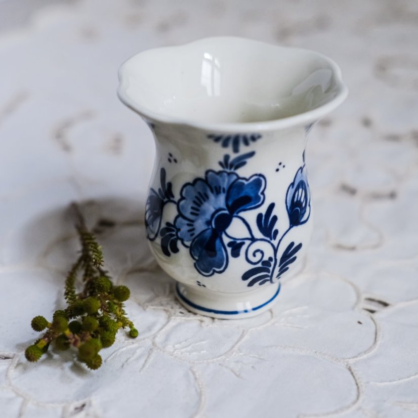 Dekorační vázička Delft 8x7 cm