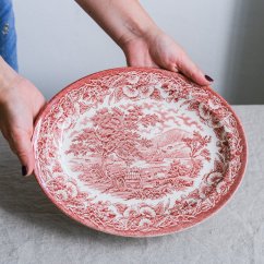 Vintage oválný tácek/mísa 29x23 cm - England