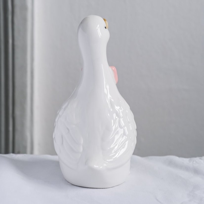 Keramická figurka husa 17 cm