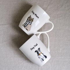 Hrnečky dog mum/dad 350 ml