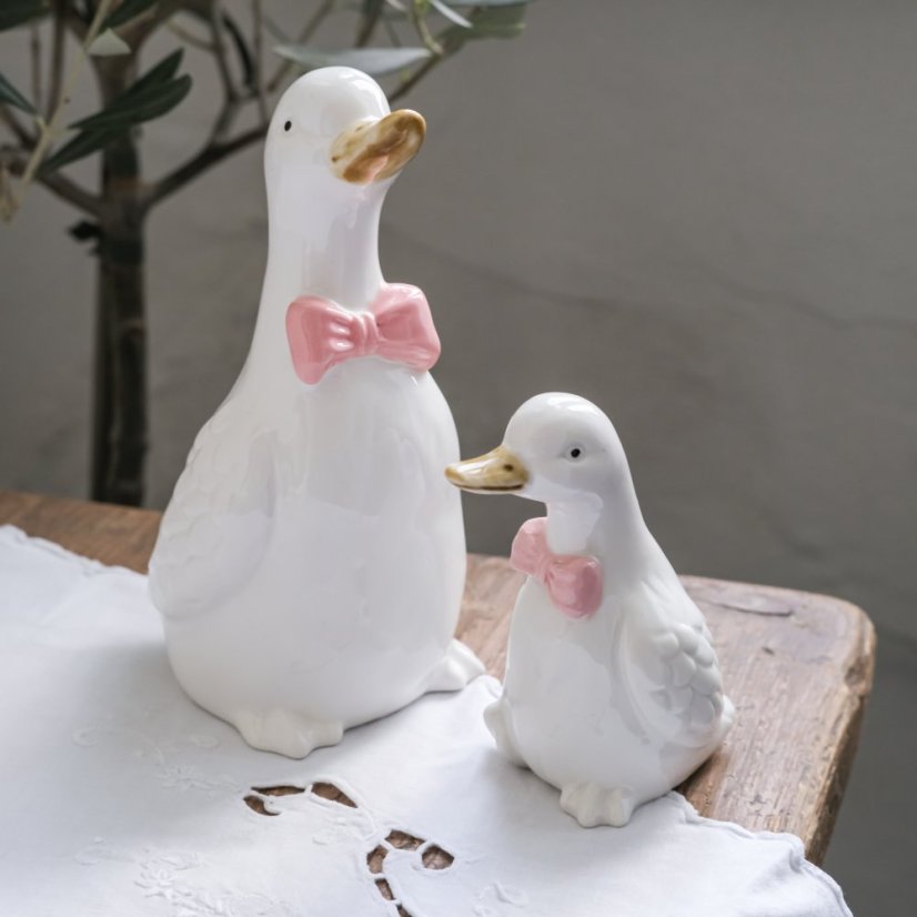 Keramická figurka husa 17 cm