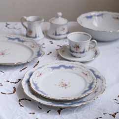 Obědový tálíř 24 cm Mitterteich dekor Diana