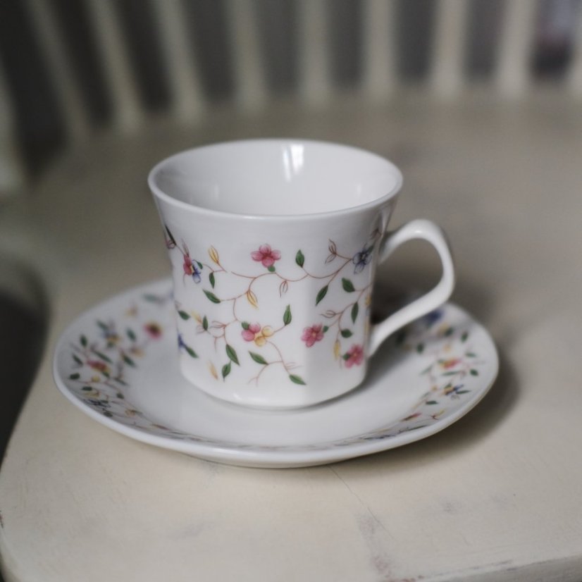 Porcelánový šálek s podšálkem L. Dake & Zn. Amsterdam 150ml
