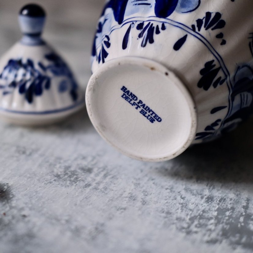 Porcelánová doza Delft Ginger Jar 23 cm