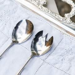 Salátový příbory 18,5 cm (nerez.)