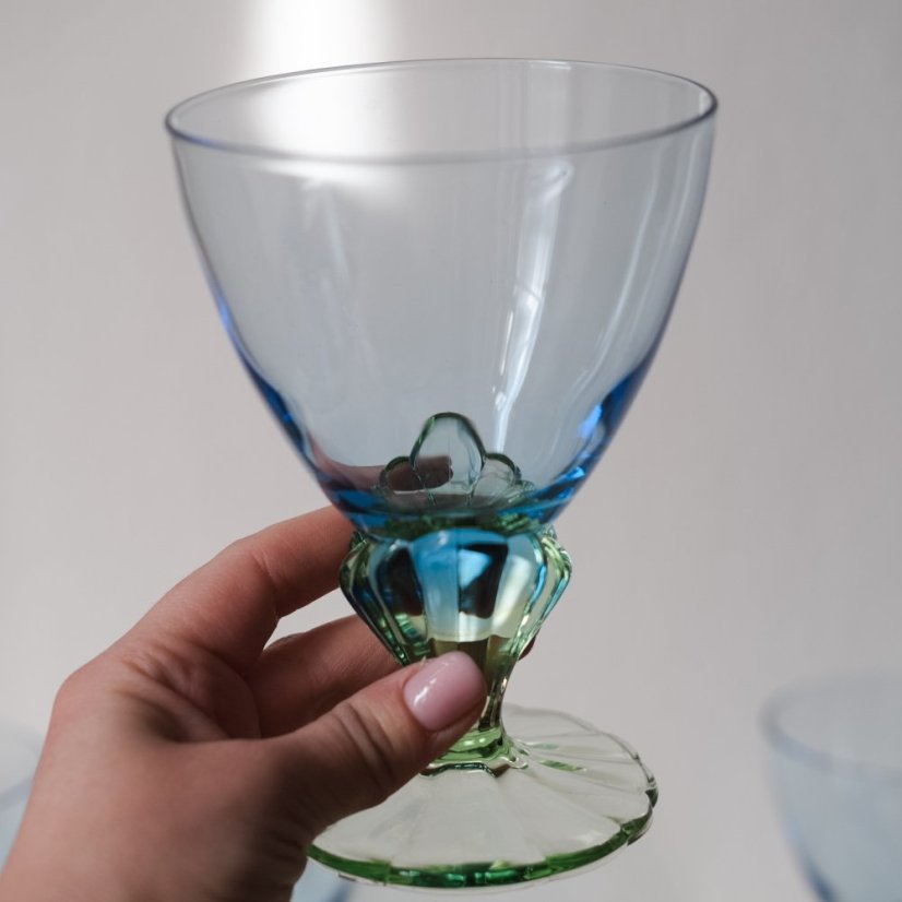 Vintage Bormioli Rocco Bahia cocktail/champage/wine glasses
