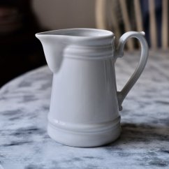 Bílý džbán Kronester 16 cm