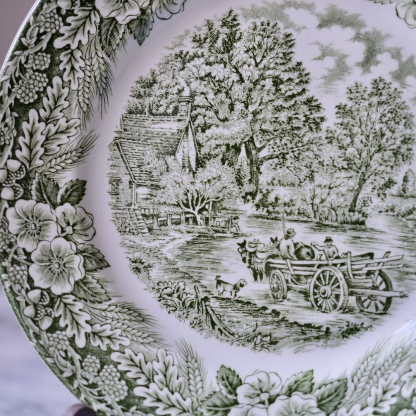 Tálíř 24 cm J.Broadhurst Staffordshire England
