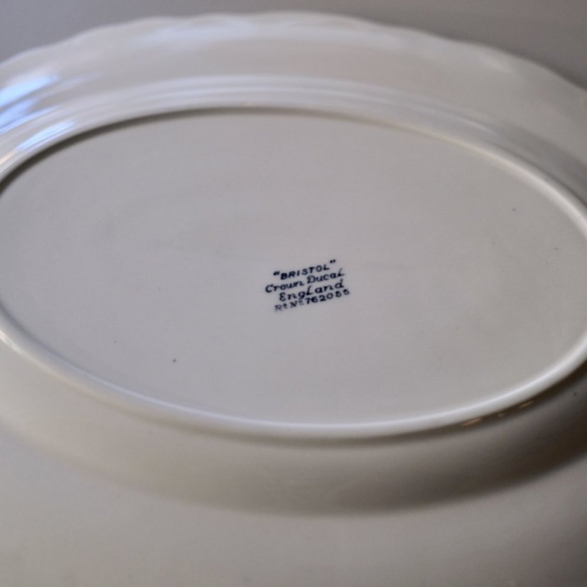 Servírovací tác Bristol Crown Ducal 31 x 23 cm